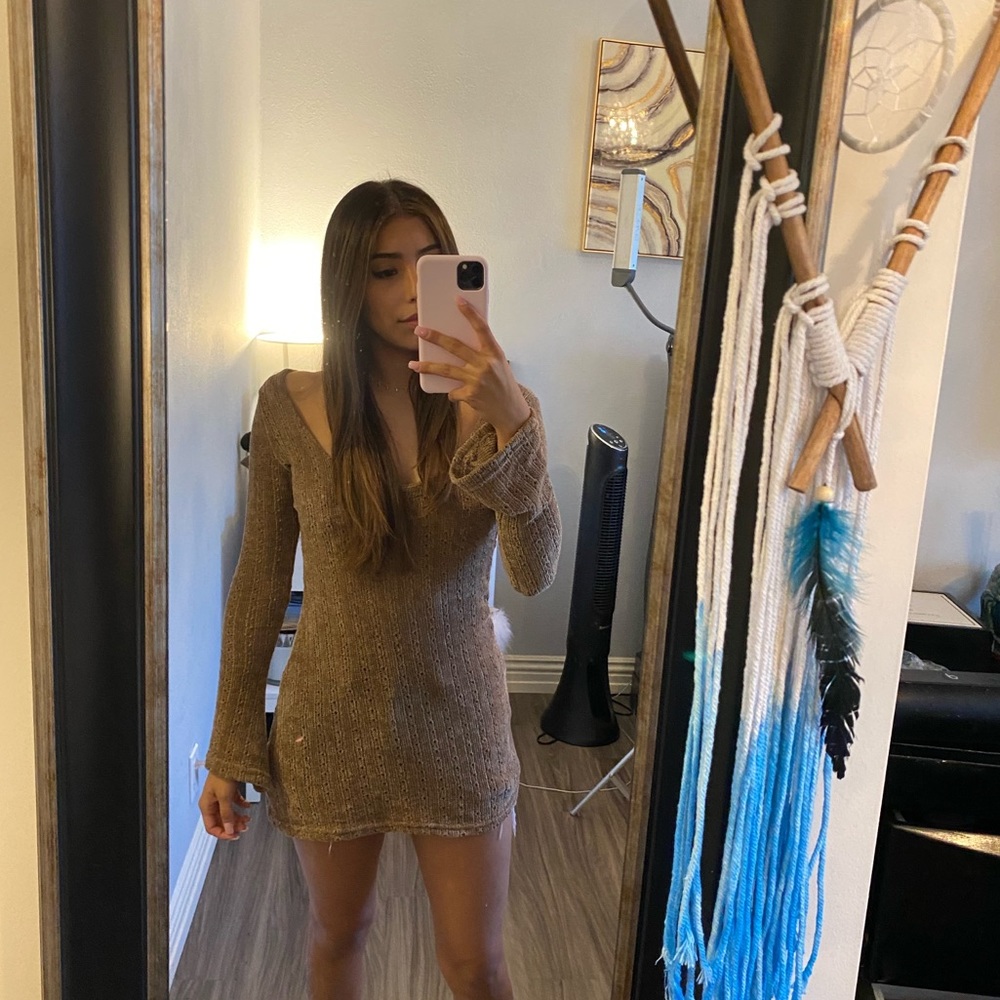 Hazel boho bade mini dress